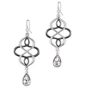OPEN LOOP TEARDROP EARRINGS ~ NEW!!!